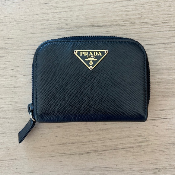 Prada Saffiano Coin Case - Picture 1 of 5